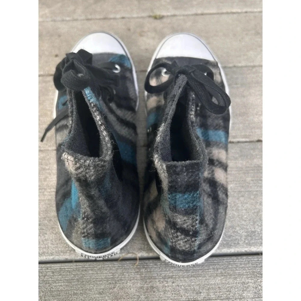 Converse x Woolrich Chuck Taylor All Star High Top Plaid Wool Mens‎ 10 Womens 12